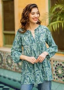 Tom Tailor Imported Paisley Print Blouse