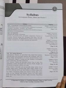 Environmental Science Textbook