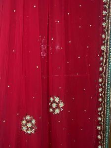 Red BRIDAL (DULHAN) Dupatta