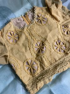 Floral Applique Top