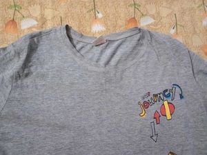 Only 150🥳Graphic Print Grey T-Shirt