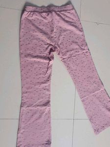 Pink Heart Print Lounge Pants