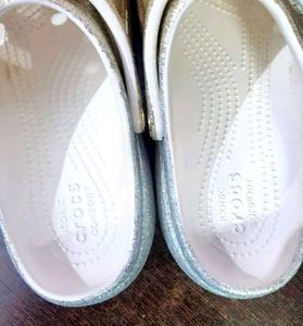 Gold Toned Crocs
