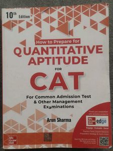 MBA Prep Arun Sharma Book