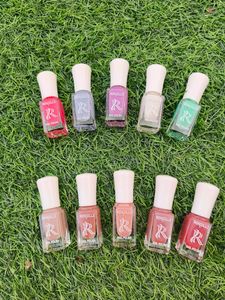 Combo Of 10 Nail Paints