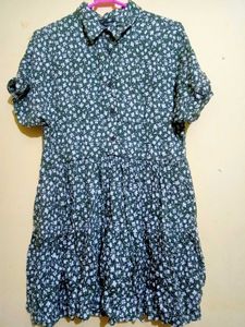 Floral Print Mini Dress