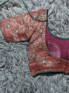 Banarasi Blouse..multi Colored