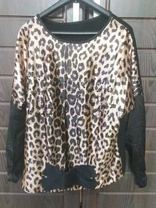 Top With Beads And Bow
