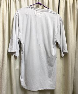 Unisex Gorillaz White Graphic Design T-shirt Size L