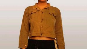 Vintage Tan Denim Jacket
