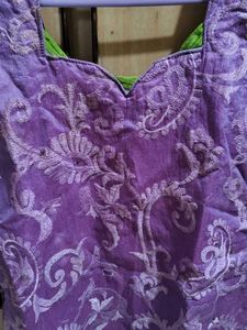 Elegant Purple Kurta