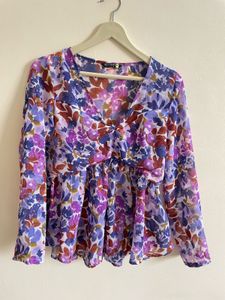 Tokyo peplum top