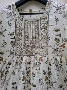 Floral Print Tiered Dress