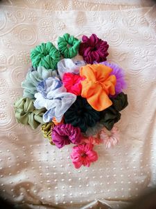 New 20 Hair Scrunchies