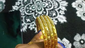 Golden Bangle Set