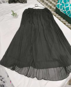 Elegant Black Embroidered Pakistani Gown