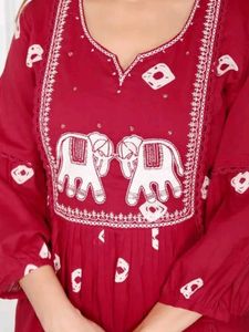 New/Unused Jaipuri Print Kurta Set