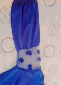 Beautiful Blue Colour 2 In 1 Top