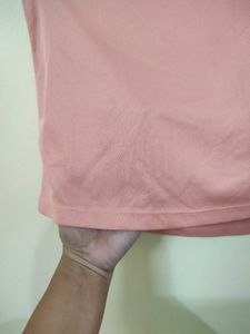 Peach Color Sport&#39;s T-shirt