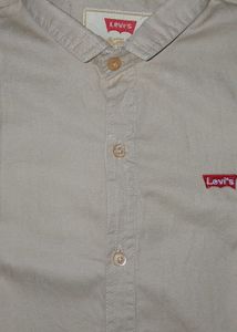 LEVI&#39;S CLASSIC! Beige Formal Casual Shirt