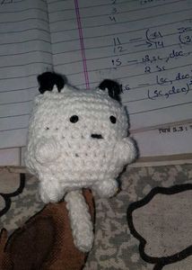 Crochet  2 Miffy ,1 Cat