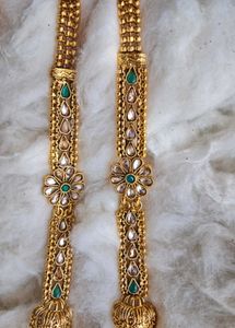 Gold Tone Indian Jewelry Set