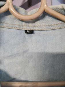 Trendy Light Blue Denim Jacket