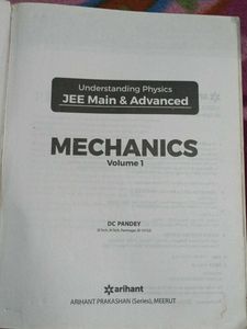 JEE Main &amp; Advanced Mechanics Vol. 1