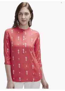 Printed Short Kurti