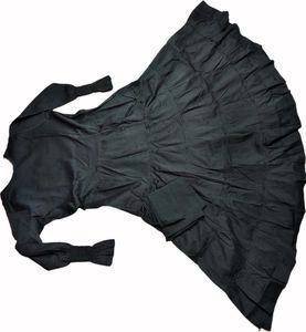 Black Unique Style Dubai Abaya Burqua 4 Pcs Set
