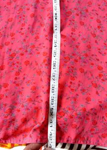 Tomato Red Designer Kurta