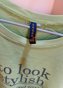 Price Drop Green T-Shirt
