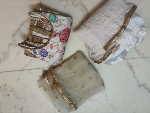 Floral Embroidered suit