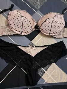 combo Of Four Imported Fabric Bra N Panty