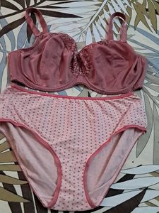 Combo Of Four Imported Fabric Bra N Panty