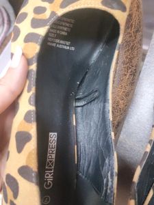 cheetah print pencil heels