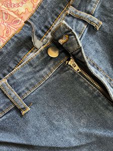 Wide Leg Denim Jeans