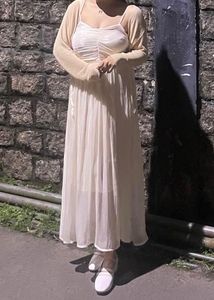 Co- Ord Organza Dress