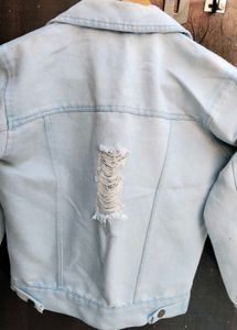 Distressed Denim Jacket
