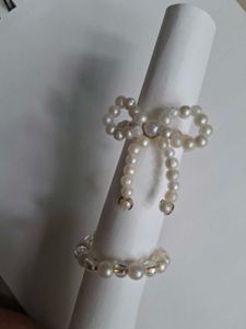 Pearl &amp; Silver Rings(any 2)