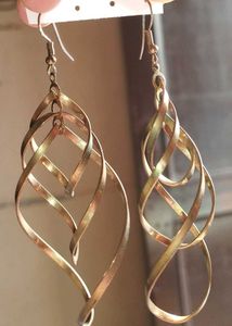 Elegant Gold Drop Earrings