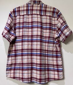 Plaid Short Sleeve Shirt
