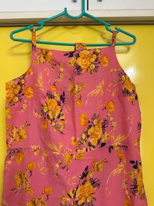 Tie up Pink Dress