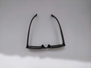 Black Y2K Glasses