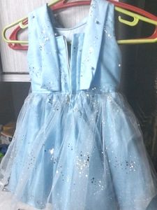 Cute Blue Party Dress