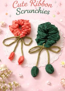 Cute Ribbon Scrunchies