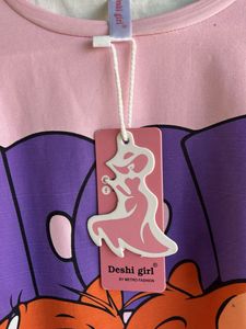 Trendy Graphic Print Tee