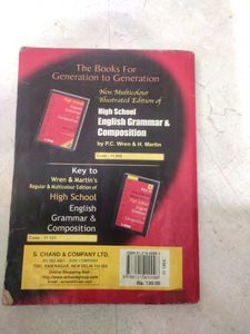 High School English Grammar &amp; Composition Wren &amp; Martin