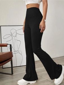 Black Flared Tights