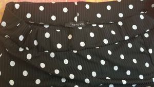 Polka Dot Ruffle Skirt